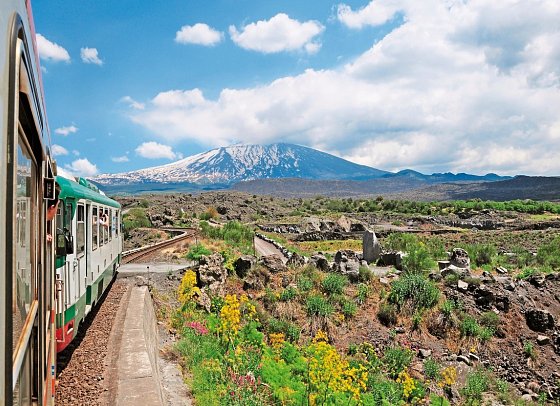 Sizilien - Genussvoll und kulturell entdecken - Schmalspurbahn Circumetnea