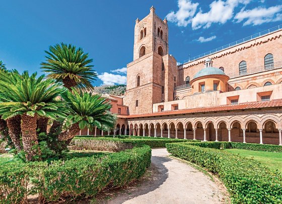 Autotour Kulinarisches Sizilien mit Wein und Köstlichkeiten - luxuriös erfahren - Kathedrale von Monreale