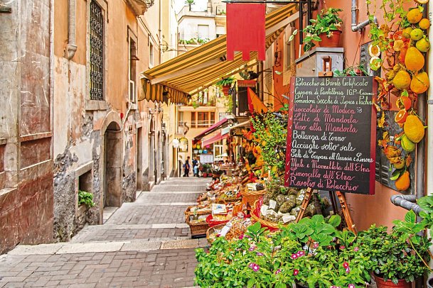 Historische Stätten, Meersalz und ein Hauch von Afrika - Taormina