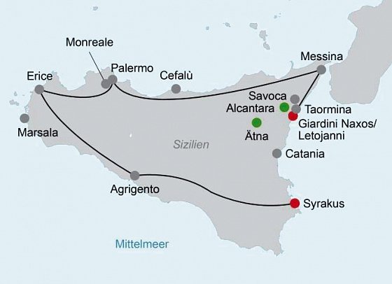 Historische Stätten, Meersalz und ein Hauch von Afrika