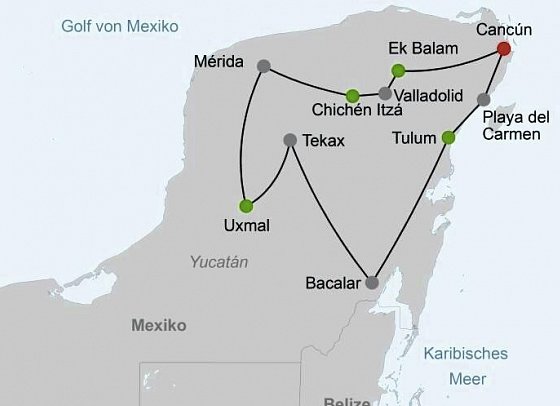 Roadtrip Yucatan: Tempel, Tropen und Cenoten