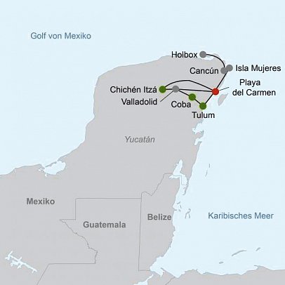 Cenoten, Meereswunder und Mayawelten