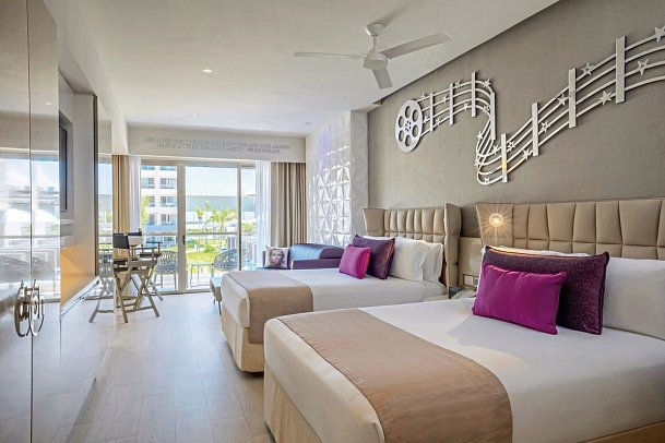 Planet Hollywood Cancun, An Autograph Collection All-Inclusive Resort - Wohnbeispiel Juniorsuite (Zimmercodierung JB1)