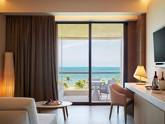 SLS Playa Mujeres - Wohnbeispiel Delight King Oceanview (Zimmercodierung WDM)