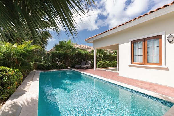 ACOYA Curaçao Resort, Villas & Spa - Wohnbeispiel Two/Three Bedroom Villa with Pool (Zimmercodierungen VB4 & VB6)
