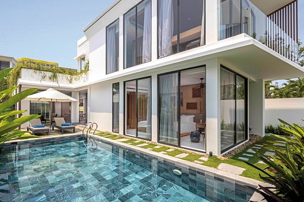 Wyndham Hoi An Royal Beachfront Resort - Wohnbeispiel 2 Bedroom Pool Villa Garden View (Zimmercodierung VBR)