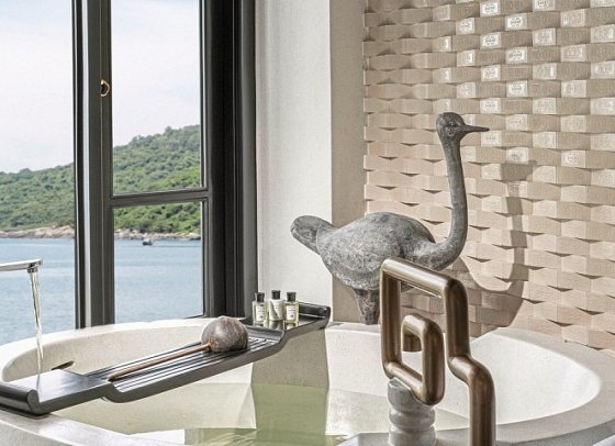InterContinental Danang Sun Peninsula Resort - Wohnbeispiel Bad Classic Ocean View (Zimmercodierungen USM & UBM)