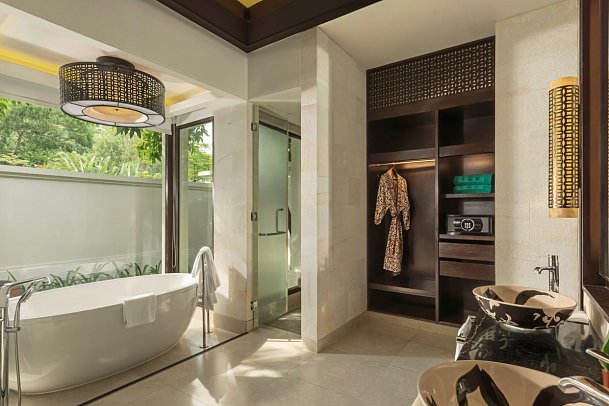 Banyan Tree Lang Co - Wohnbeispiel Bad Pool Villa (Zimmercodierungen VB1, VB2 & VB3)