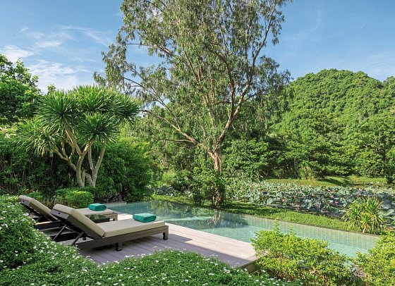 Banyan Tree Lang Co - Wohnbeispiel Beach Pool Villa (Zimmercodierung VB2)