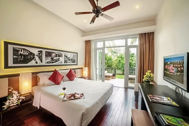 Hoi An Beach Resort - Wohnbeispiel Garden View Deluxe (Zimmercodierungen UDG & UD1)
