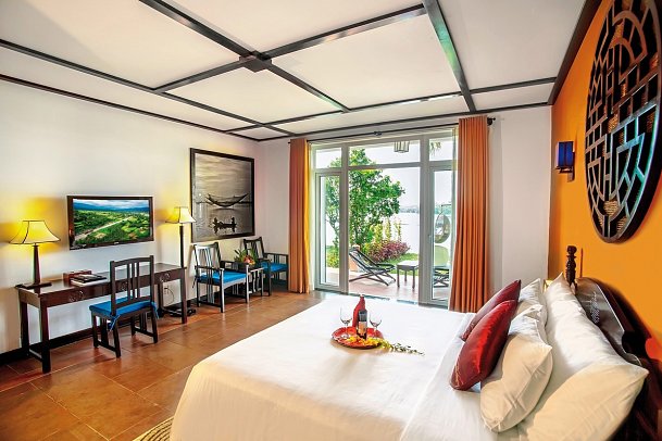 Hoi An Beach Resort - Wohnbeispiel Grand Deluxe Riverview (Zimmercodierung UD3)