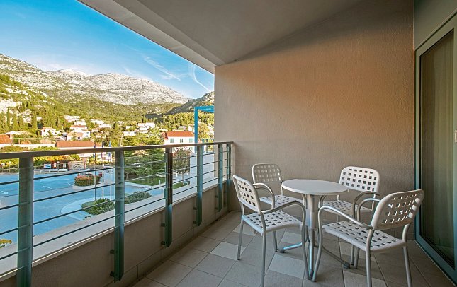 Admiral Grand - Wohnbeispiel Familienzimmer Balkon (Zimmercodierung FBB)