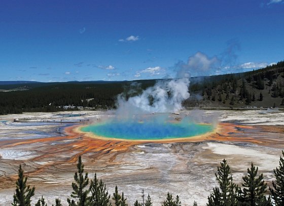 Land der Abenteurer - Geysir-Becken im Yellowstone-Nationalpark