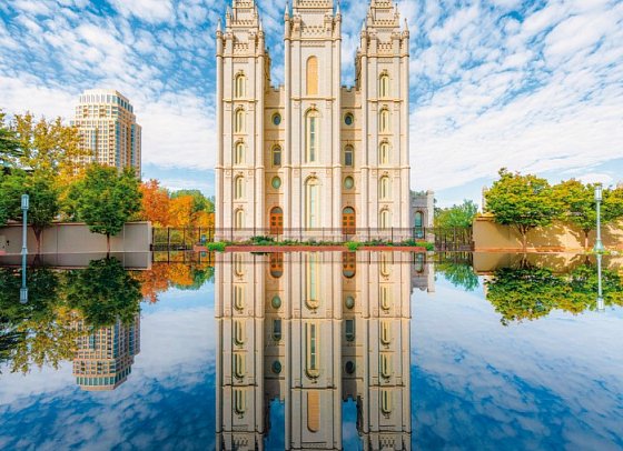 Land der Abenteurer - Salt Lake City, Temple of The Church of Jesus Christ of Latterday Saints