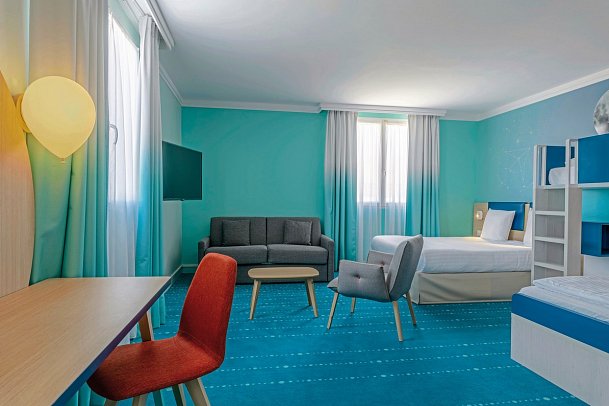 Grand Magic Hotel - Wohnbeispiel Familien-Suite (Zimmercodierung WI1)