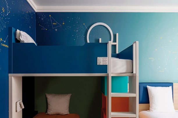 Grand Magic Hotel - Wohnbeispiel Familienzimmer (Zimmercodierung FB2)