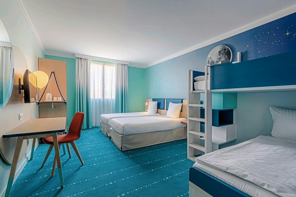 Grand Magic Hotel - Wohnbeispiel Familien-Suite (Zimmercodierung WI1)