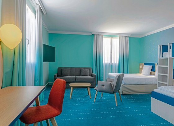 Grand Magic Hotel - Wohnbeispiel Familien-Suite (Zimmercodierung WI1)