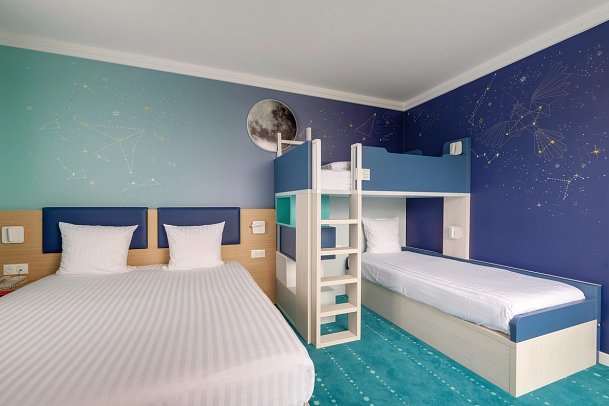 Grand Magic Hotel - Wohnbeispiel Familienzimmer (Zimmercodierung FB2)