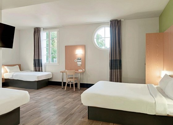 B&B Hotel - Wohnbeispiel Familienzimmer Standard (Zimmercodierungen FB1, YP1 & YSF)
