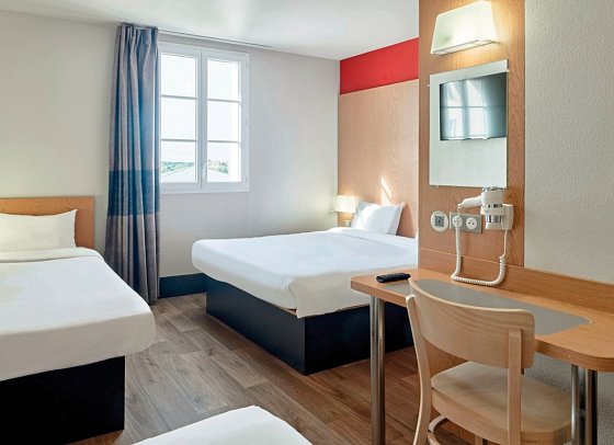 B&B Hotel - Wohnbeispiel Vierbettzimmer (Zimmercodierung RB1)