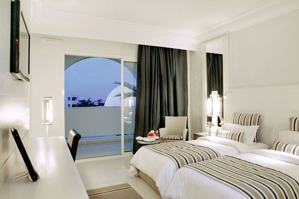 Djerba Plaza Thalasso & Spa - Wohnbeispiel Doppelzimmer (Zimmercodierungen DB1, DC1, DBM, DBP, DCM & DSN)