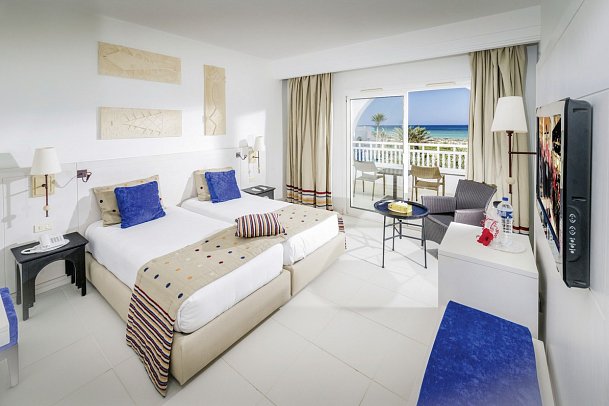 Magic Iliade Aquapark - Wohnbeispiel Doppelzimmer Meerblick (Zimmercodierungen DBM & DCM)