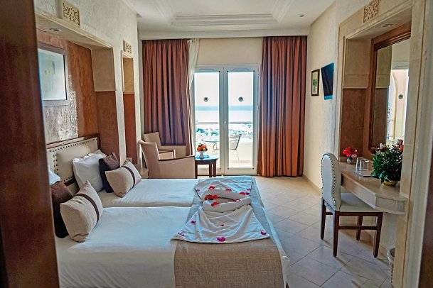 Telemaque Beach & Spa - Wohnbeispiel Doppelzimmer (Zimmercodierungen DGG, DCG, DP1, DGM & DCM)