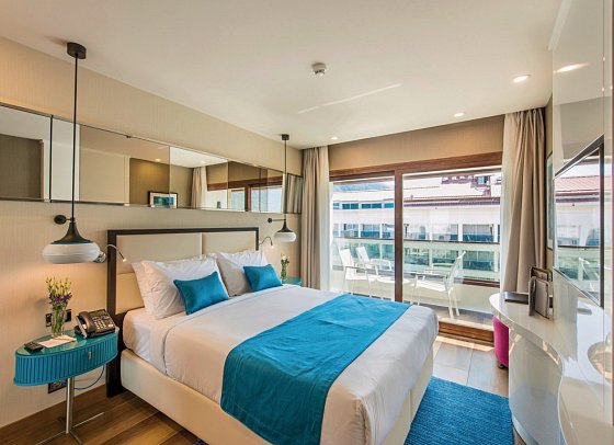 Elite World Marmaris - Wohnbeispiel Doppelzimmer Deluxe Landblick (Zimmercodierung DDL)