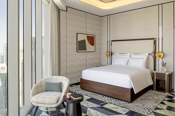 Swissôtel Corniche Park Towers Doha - Wohnbeispiel Swiss Signature Room (Zimmercodierung UG2)