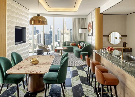 Swissôtel Corniche Park Towers Doha - Wohnbeispiel Swiss Signature Room (Zimmercodierung UG2)