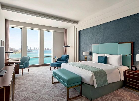 Wyndham Grand Doha Westbay Beach - Wohnbeispiel Deluxe King Room Sea View