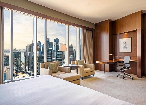 JW Marriott Marquis City Center Doha - Wohnbeispiel Deluxe Room (Zimmercodierung UD1)