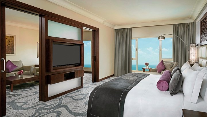 InterContinental Doha Beach & Spa - Wohnbeispiel Diplomatic Suite (Zimmercodierung WL1)