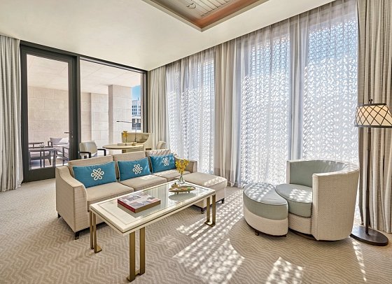 Mandarin Oriental, Doha - Deluxe Suite (Zimmercodierung WB1)