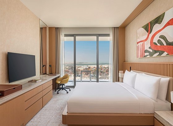 Rixos Premium Qetaifan Island North - Wohnbeispiel Two Bedroom Family Sea and Water Park View (Zimmercodierung FBL)