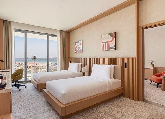Rixos Premium Qetaifan Island North - Wohnbeispiel Two Bedroom Family Sea View (Zimmercodierung FBM)