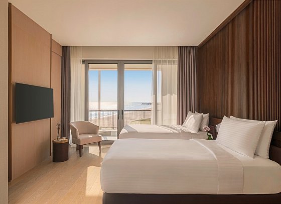 Rixos Premium Qetaifan Island North - Wohnbeispiel Two Bedroom Waterfront Chalet (Zimmercodierung VSM)