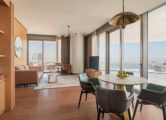 Rixos Premium Qetaifan Island North - Wohnbeispiel Executive Suite Sea View (Zimmercodierung WTM)