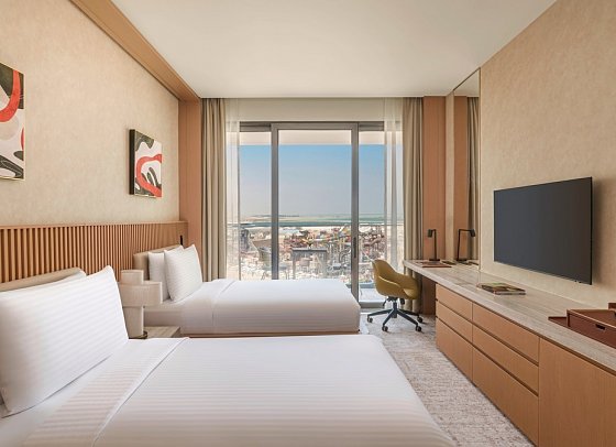 Rixos Premium Qetaifan Island North - Wohnbeispiel Deluxe Room Water Park View (Zimmercodierung DDL)