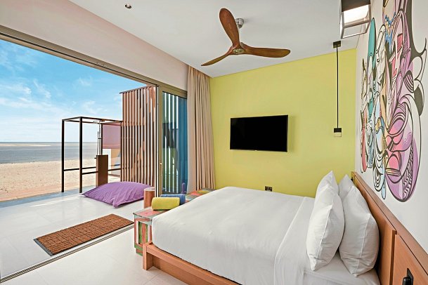 Fuwairit Kite Beach, Tapestry Collection by Hilton - Wohnbeispiel King Kite Beach Room (Zimmercodierung UGM)