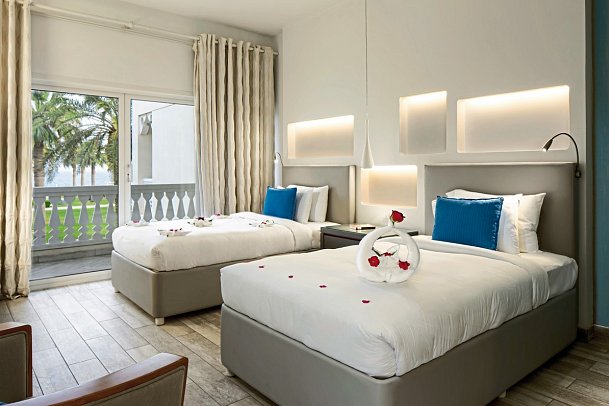 Sealine Beach, A Murwab Resort - Wohnbeispiel Standard Seaview (Zimmercodierung UGM)
