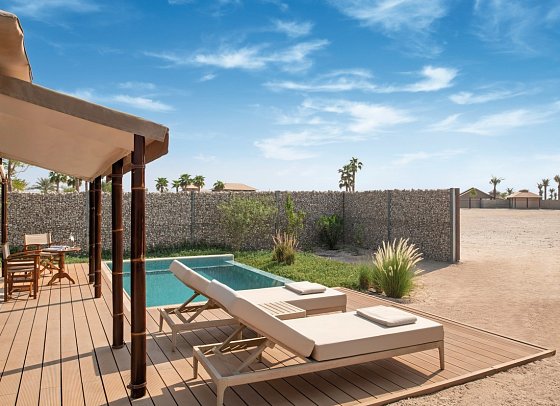 The Outpost Al Barari - Wohnbeispiel Explorer Tent with Private Pool (Zimmercodierung CM1)