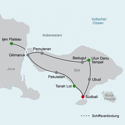 Abenteuer Westbali & Ostjava (Gruppenreise)
