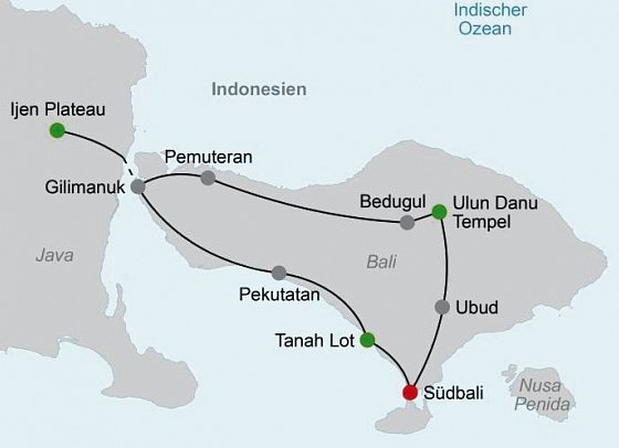 Abenteuer Westbali & Ostjava (Gruppenreise)