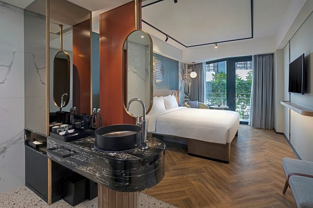 Tribe Bali Kuta Beach - Wohnbeispiel Tribe Comfort XL Balcony (Zimmercodierung UF2)