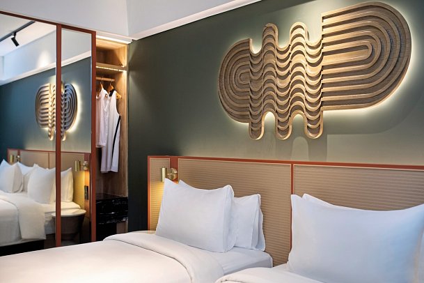 Tribe Bali Kuta Beach - Wohnbeispiel Tribe Comfort Balcony (Zimmercodierung UF1)