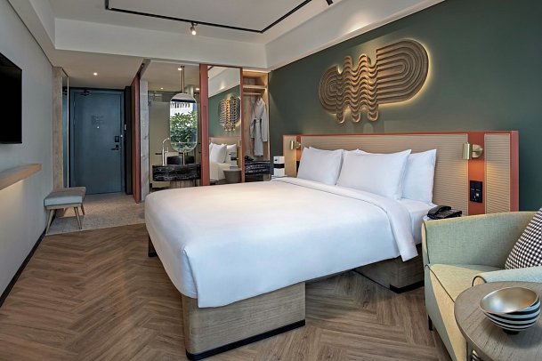 Tribe Bali Kuta Beach - Wohnbeispiel Tribe Comfort Balcony (Zimmercodierung UF1)