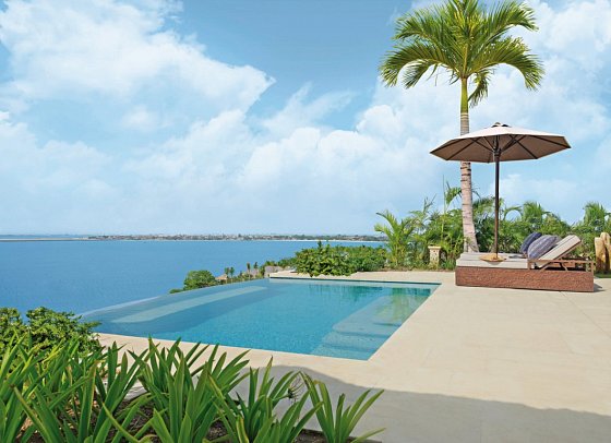 Raffles Bali - Wohnbeispiel Hill Top Panoramic Pool Villa (Zimmercodierung VX2)