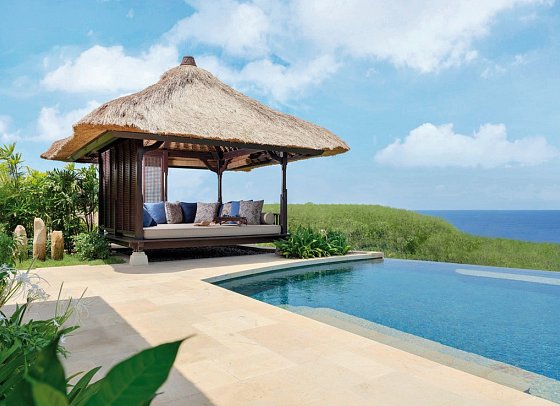 Raffles Bali - Wohnbeispiel Hill Top Panoramic Pool Villa (Zimmercodierung VX2)